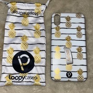 IPhone XS Max loopy case pineapple